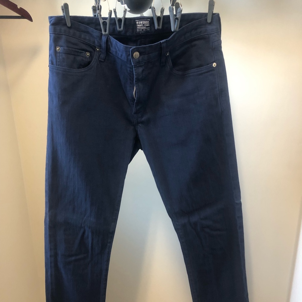 Bonobos Stretch travel jeans 32/33